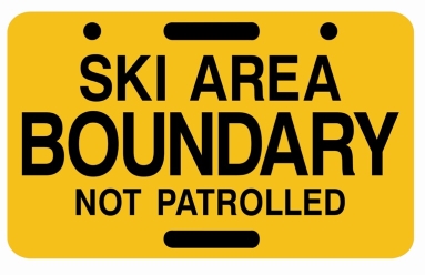 Ski Area Boundry
